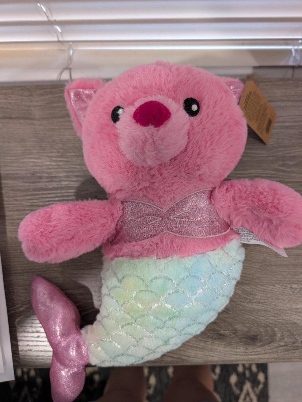 Plush chew toy for dogs